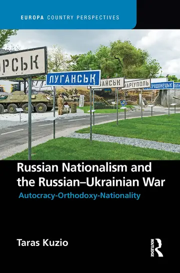 Cover of Russian Nationalism and the Russian-Ukrainian War
