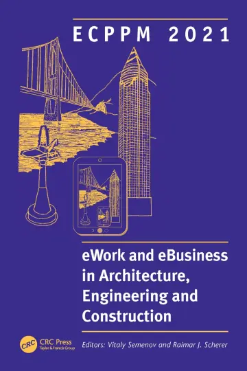 Cover of ECPPM 2021 - eWork and eBusiness in Architecture, Engineering and Construction