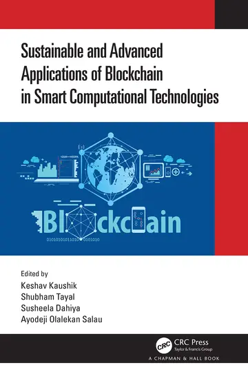 Cover of Sustainable and Advanced Applications of Blockchain in Smart Computational Technologies