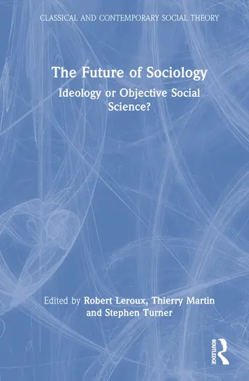 Cover of The Future of Sociology