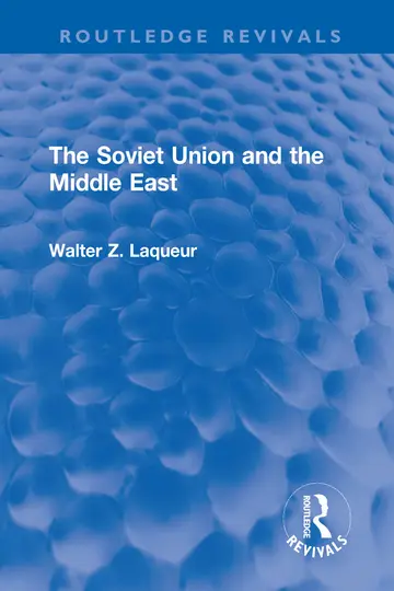 Cover of The Soviet Union and the Middle East