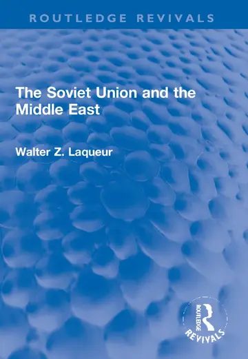 Cover of The Soviet Union and the Middle East