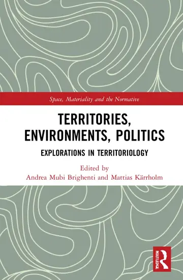 Cover of Territories, Environments, Politics