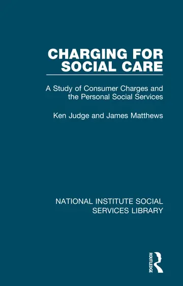 Cover of Charging for Social Care