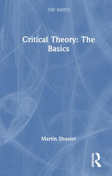 Cover of Critical Theory