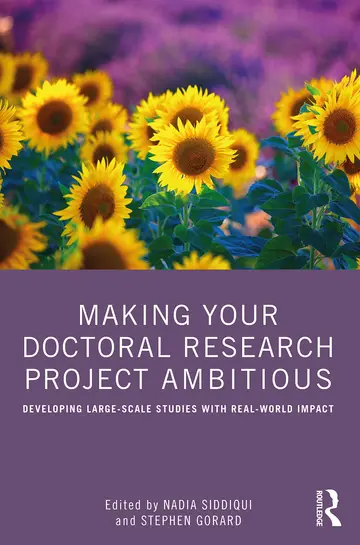 Cover of Making Your Doctoral Research Project Ambitious