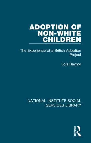 Cover of Adoption of Non-white Children