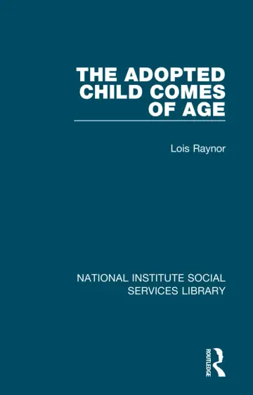 Cover of The Adopted Child Comes of Age