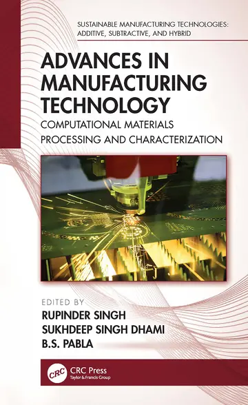 Cover of Advances in Manufacturing Technology