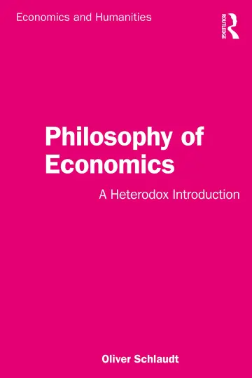 Cover of Philosophy of Economics