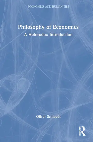 Cover of Philosophy of Economics