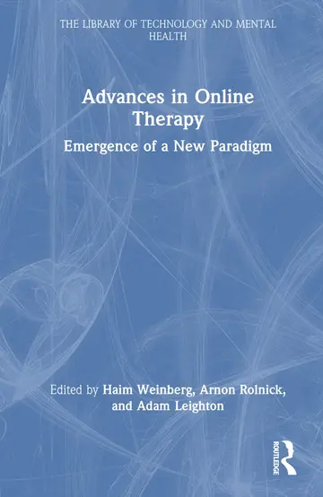 Cover of Advances in Online Therapy