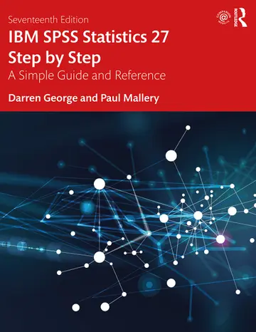 Cover of IBM SPSS Statistics 27 Step by Step