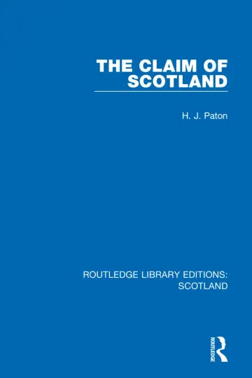Cover of The Claim of Scotland