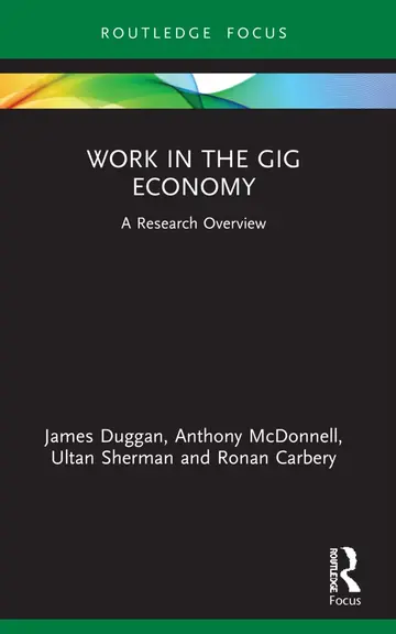 Cover of Work in the Gig Economy