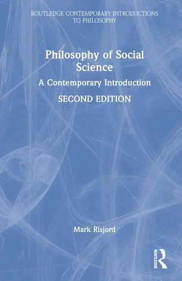 Cover of Philosophy of Social Science