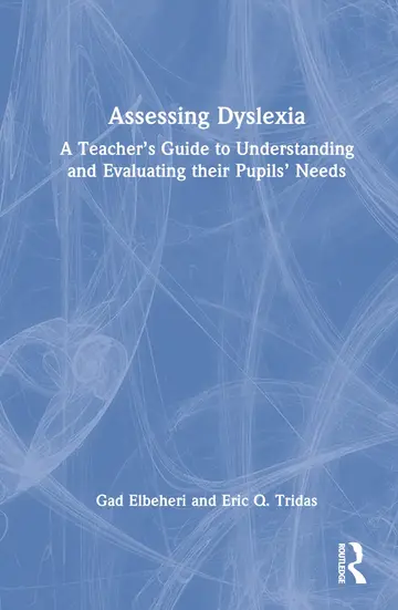 Cover of Assessing Dyslexia