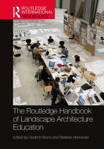 Cover of The Routledge Handbook of Landscape Architecture Education (Hb 2023)