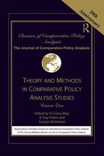 Cover of Theory and Methods in Comparative Policy Analysis Studies (1)