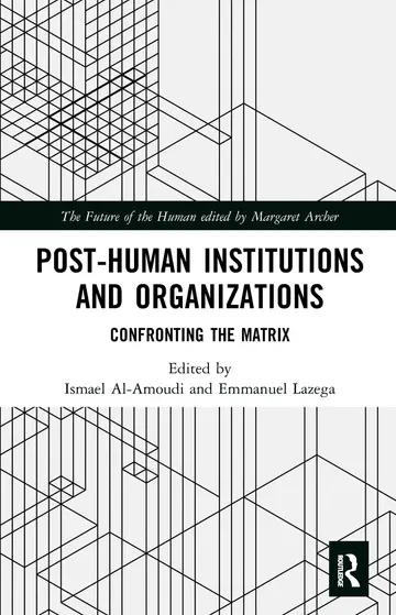 Cover of Post-human Institutions and Organizations