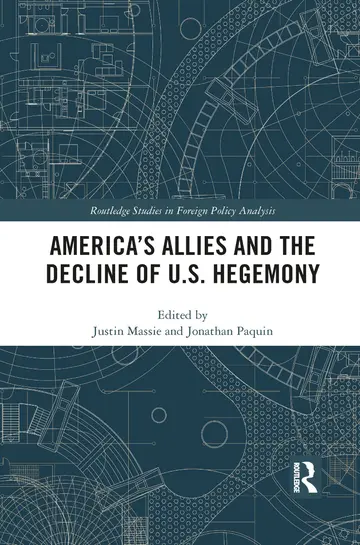 Cover of America's Allies and the Decline of Us Hegemony