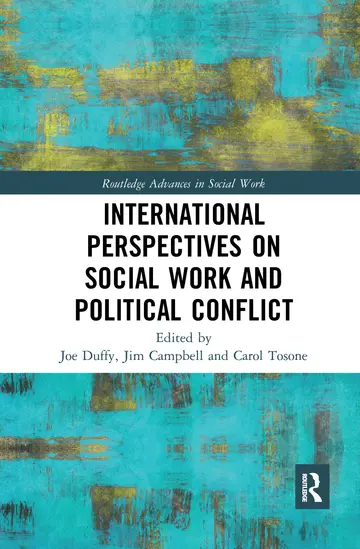 Cover of International Perspectives on Social Work and Political Conflict