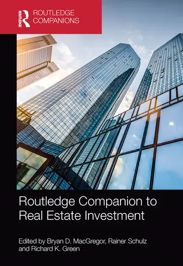 Cover of Routledge Companion to Real Estate Investment