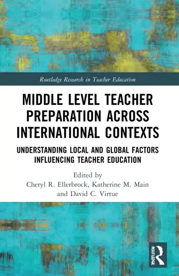 Cover of Middle Level Teacher Preparation across International Contexts