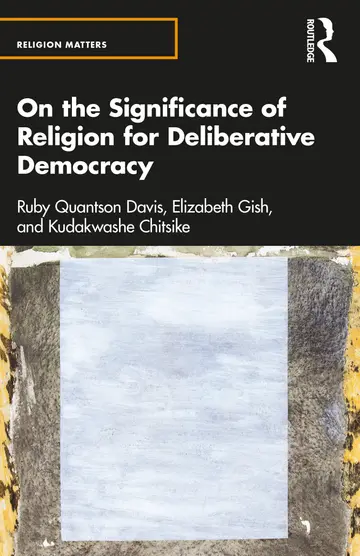 Cover of On the Significance of Religion for Deliberative Democracy