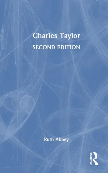 Cover of Charles Taylor