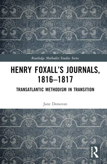 Cover of Henry Foxall’s Journals, 1816-1817