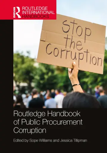 Cover of Routledge Handbook of Public Procurement Corruption