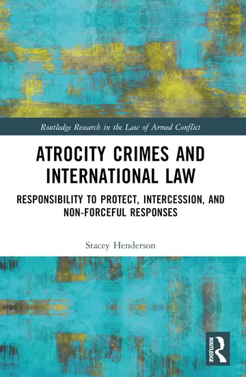Cover of Atrocity Crimes and International Law