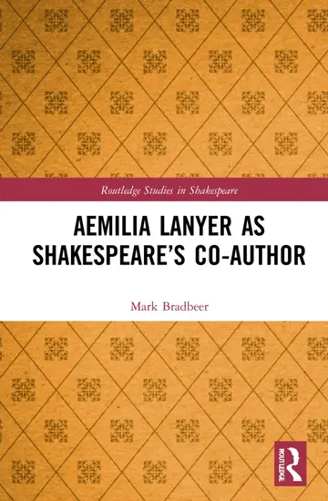 Cover of Aemilia Lanyer as Shakespeare’s Co-author