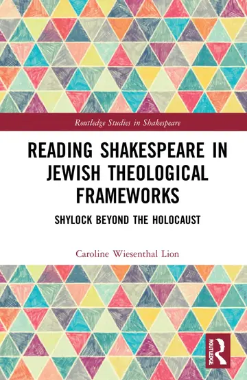 Cover of Reading Shakespeare in Jewish Theological Frameworks