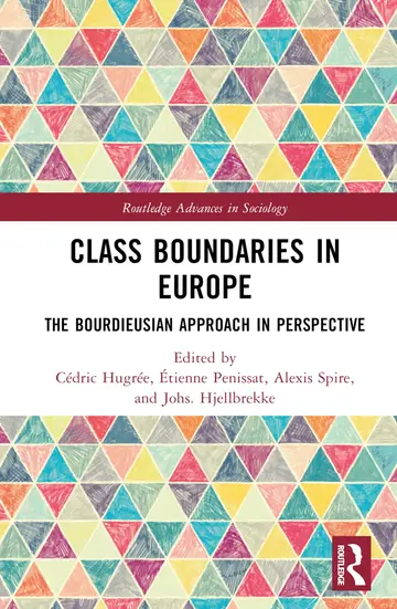 Cover of Class Boundaries in Europe