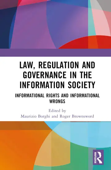 Cover of Law, Regulation and Governance in the Information Society