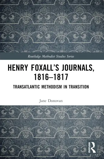 Cover of Henry Foxall’s Journals, 1816-1817