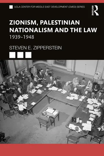 Cover of Zionism, Palestinian Nationalism and the Law