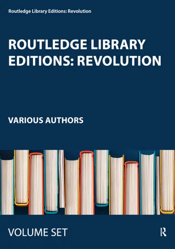Cover of Routledge Library Editions