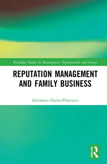 Cover of Reputation Management and Family Business