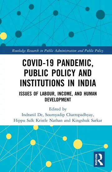 Cover of Covid-19 Pandemic, Public Policy and Institutions in India