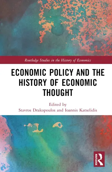 Cover of Economic Policy and the History of Economic Thought