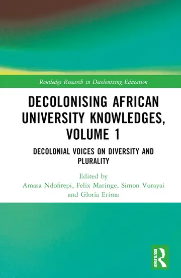 Cover of Decolonising African University Knowledges