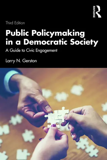 Cover of Public Policymaking in A Democratic Society