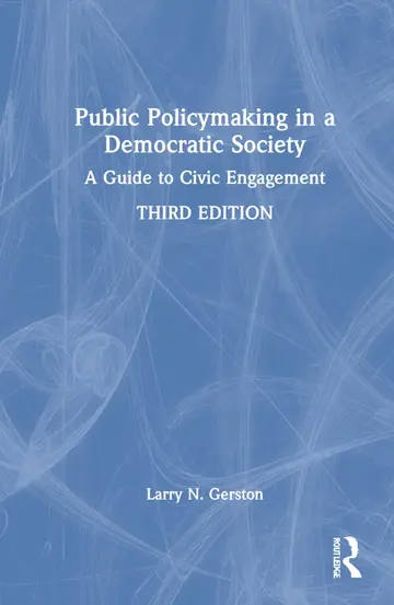 Cover of Public Policymaking in a Democratic Society