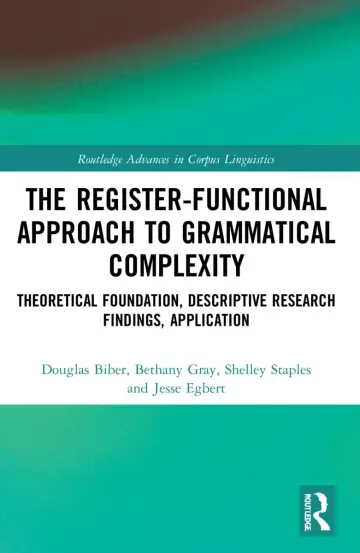 Cover of The Register-Functional Approach to Grammatical Complexity