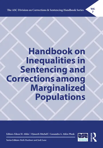 Cover of Handbook on Inequalities in Sentencing and Corrections Among Marginalized Populations