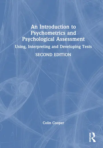 Cover of An Introduction to Psychometrics and Psychological Assessment