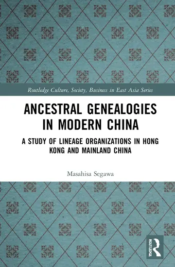 Cover of Ancestral Genealogies in Modern China